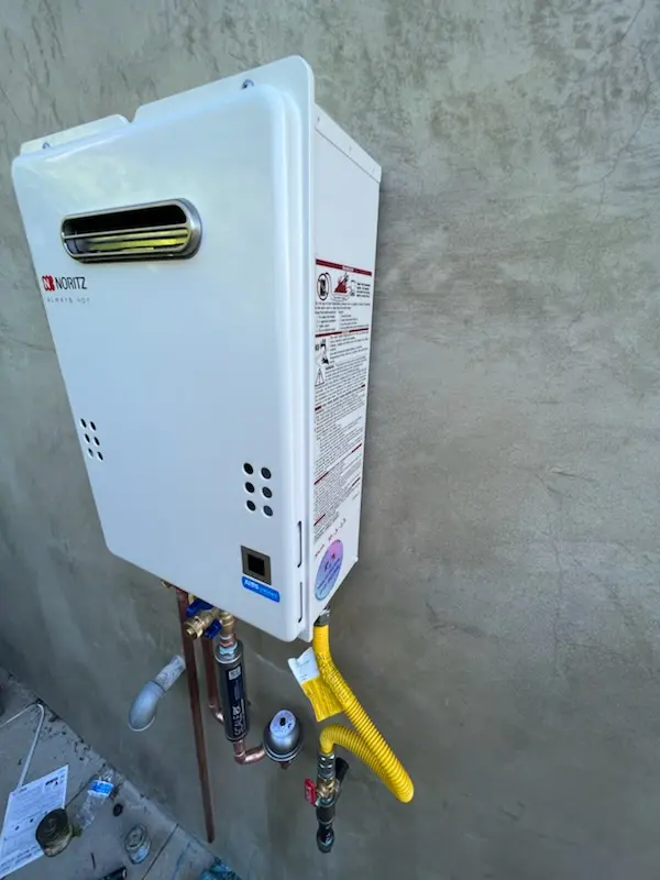 Tankless water heater installation for Mills Park Neighborhood homes